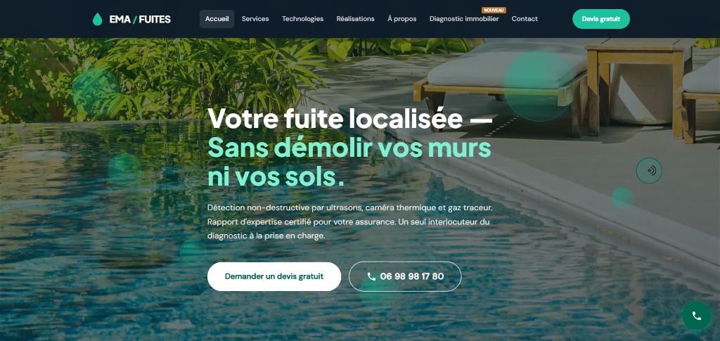 Interface vitrine e-commerce